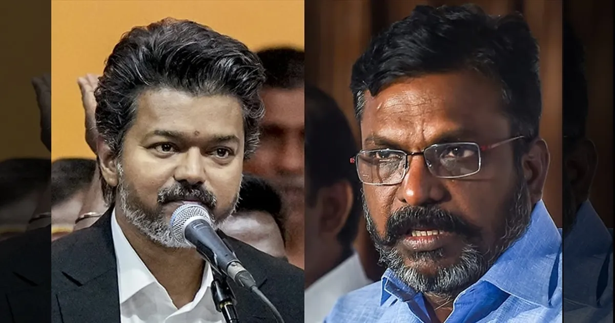திருச்சி கிழக்கு திருமாவளவனுக்கு!!  சிதம்பரம் எம்.பி., தொகுதி த.வெ.க.,வுக்கு! புது டீல் ரெடி!