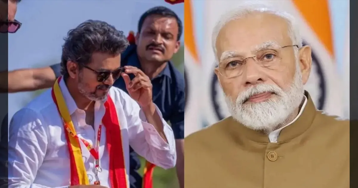 டெல்லி அரசியலிலும் சிக்சர் அடித்த விஜய்!  அசந்து போன மோடி, அமித்ஷா! தரமான சம்பவம்!