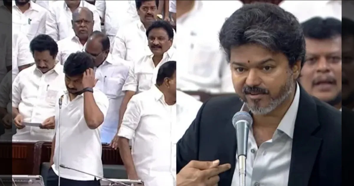 டபுள் மீனிங், டிரிபிள் மீனிங் பேச்சு? பெண்களை அவதூறாக பேசினால்.. சட்டசபையில் முதல்வர் விஜய் வார்னிங்!