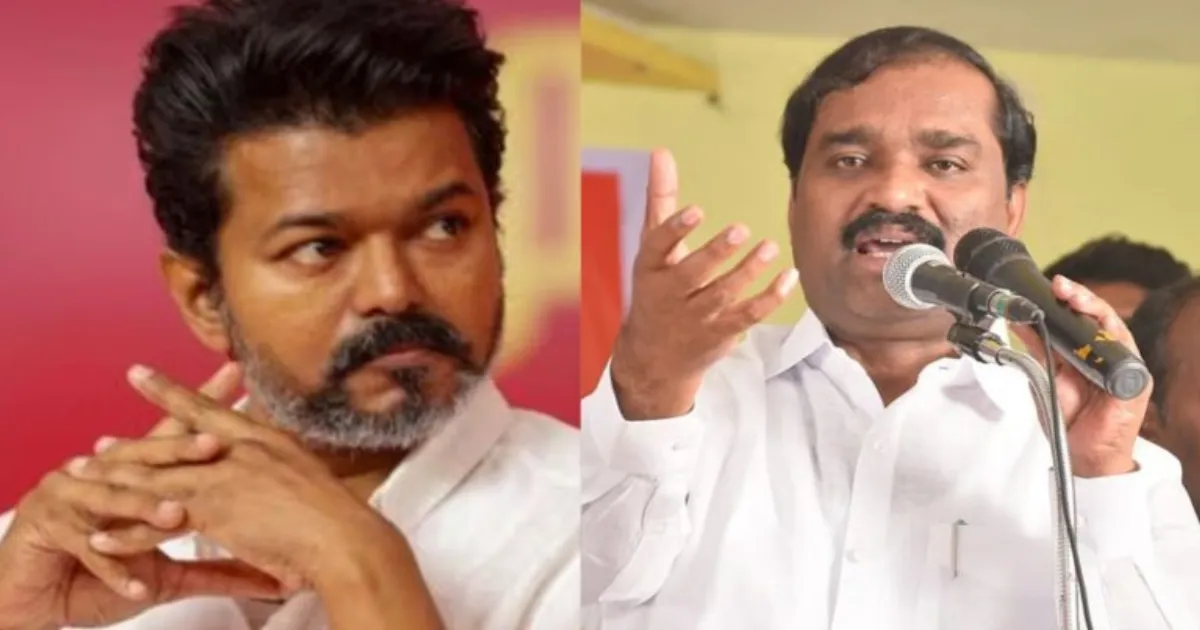 மாணவிகள் மீது கை வைத்து தொட்டு பேசுவதா? - விஜய்க்கு எதிராக ஆவேச போஸ்டர்கள்..!