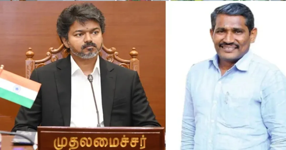 ரூ.5000 கோடியில் 1 லட்சம் வீடுகள்! முதல்வர் விஜய்யிடம் சமூக நீதித்துறை அமைச்சர் வன்னி அரசு கோரிக்கை!