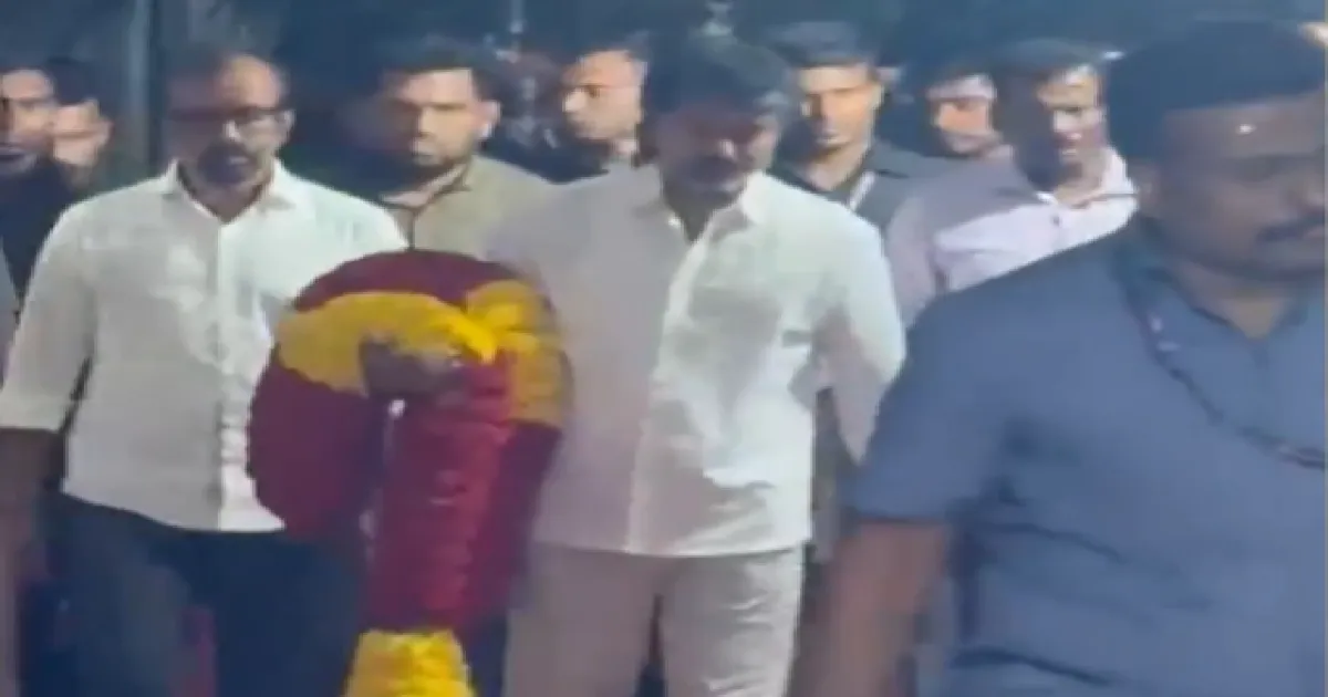 திரையுலக ஜாம்பவான் ஆர்.பி. சவுத்ரிக்கு இறுதி அஞ்சலி: நேரில் வந்து ஆறுதல் கூறிய தவெக தலைவர் விஜய்!