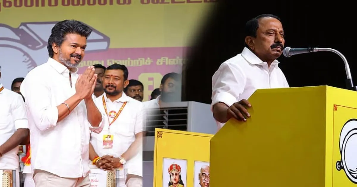 தூக்கி எறிந்த என்னை தாங்கிப் பிடித்தவர் விஜய்... தவெக போராட்டக் களத்தில் தழுதழுத்த செங்கோட்டையன்...!