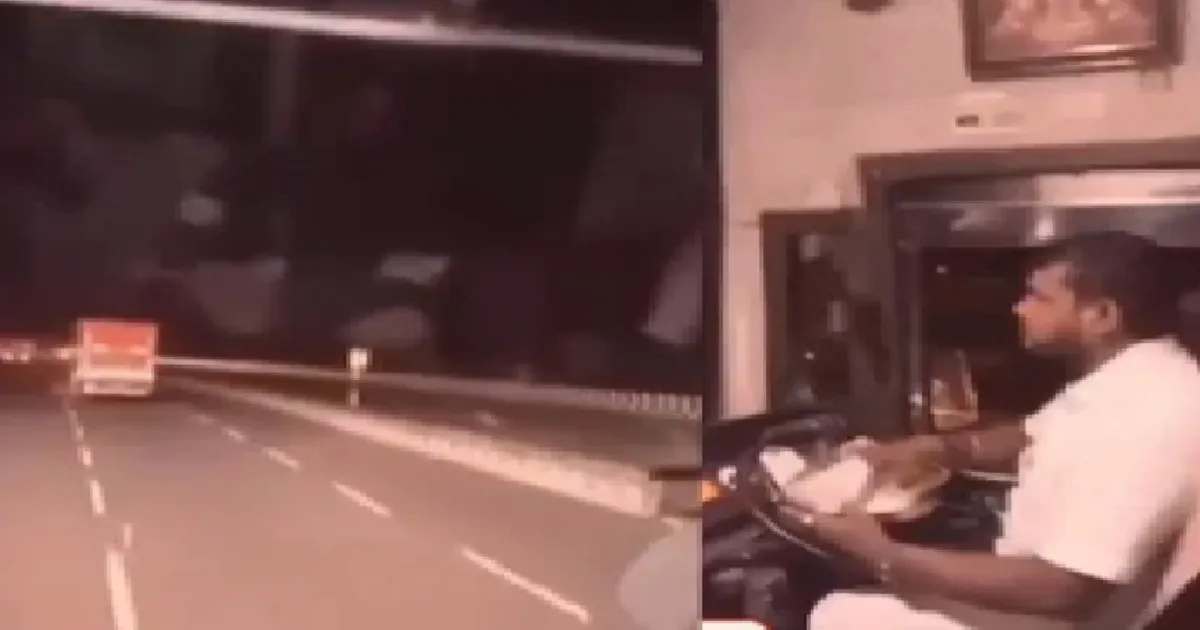 பயணிகளுக்கு பயம் காட்டிய டிரைவர்... இணையத்தில் வைரலான வீடியோ; நடவடிக்கை பாயுமா?