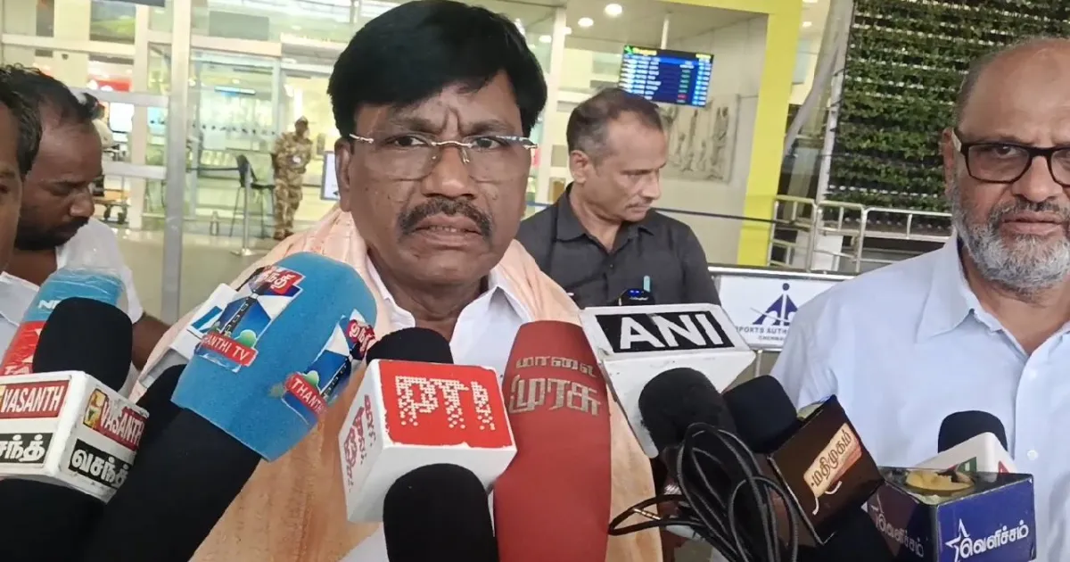 2029 பிரதமர் வேட்பாளர் ராகுல் காந்தி மட்டுமே!!! விமான நிலையத்தில் அமைச்சர் விஸ்வநாதன் பேட்டி!