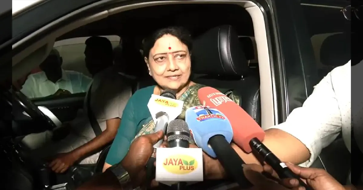 நாளை ஒரு நல்ல தகவல் வரும்! ஜெயலலிதா நினைவிடத்தில் சசிகலா உருக்கம்!