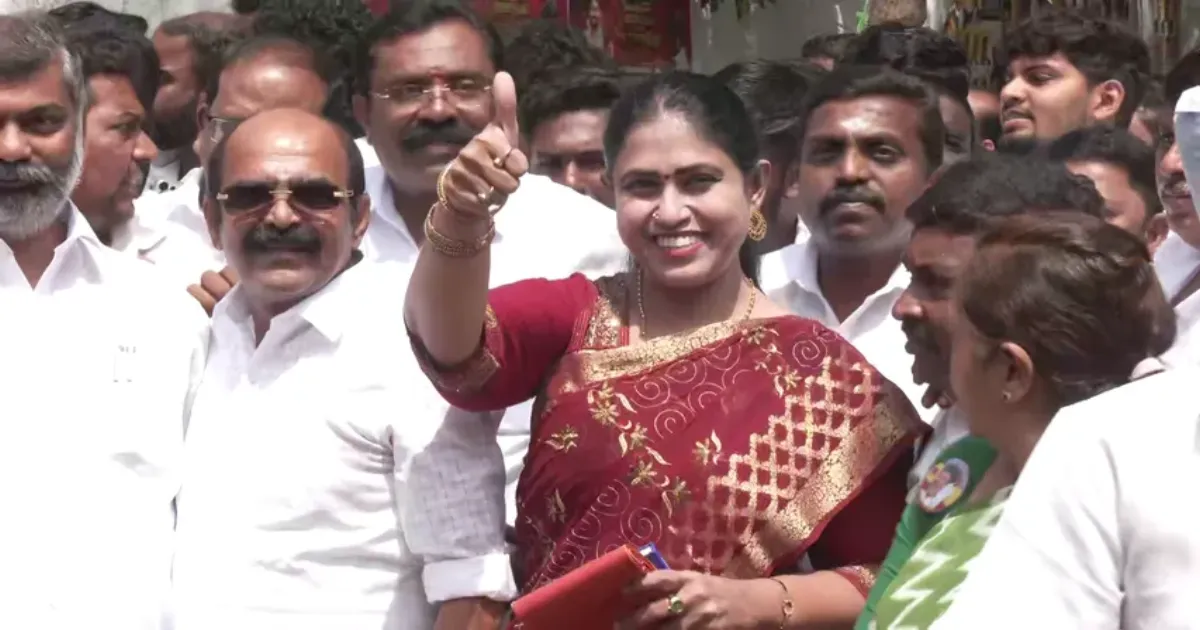 தவெக கட்சி இல்ல குடும்பம்..! இதுபோதாதா எனக்கு..? மகிழ்ச்சியை வெளிப்படுத்திய விஜயதாரணி.!!