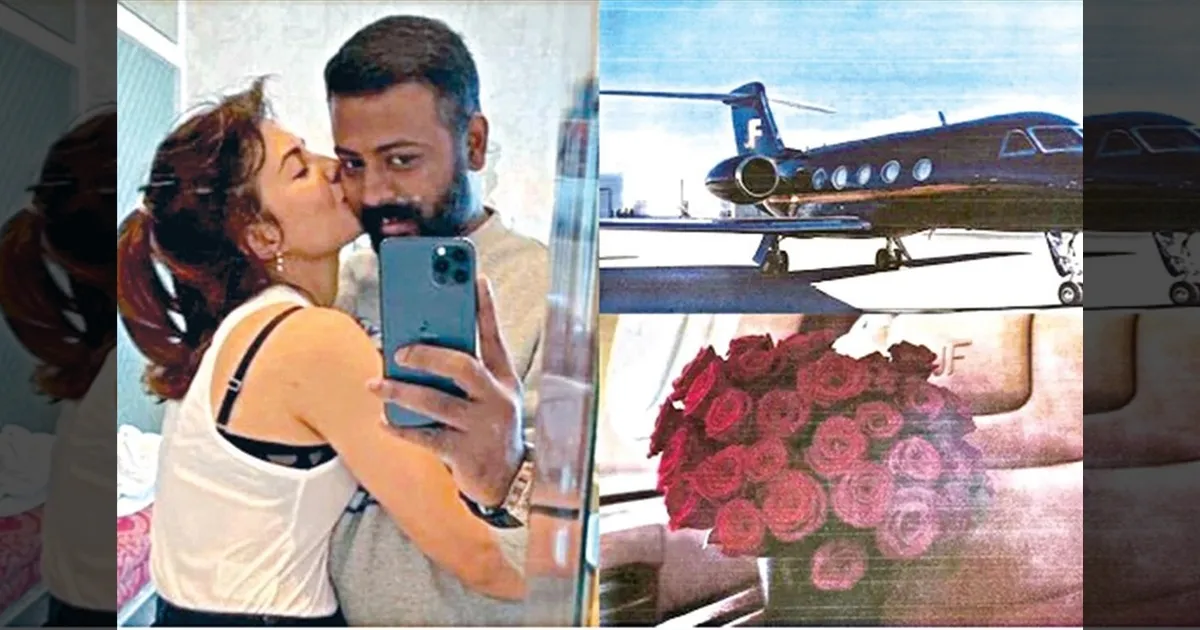sukesh chandrasekhar surprises his girl friend with jet