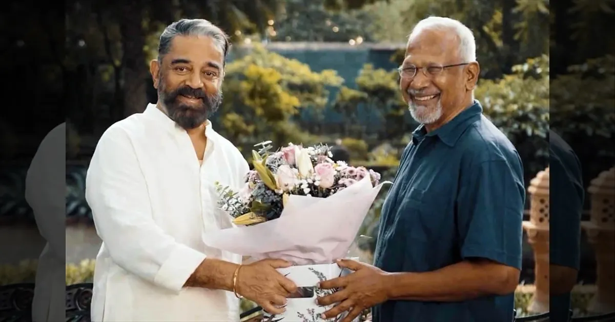 நடக்கும் கலவரத்தில் கமல்ஹாசன் போட்ட ஒரே ட்விட்..! மகிழ்ச்சி பெருவெள்ளத்தில் மணிரத்தினம்..!