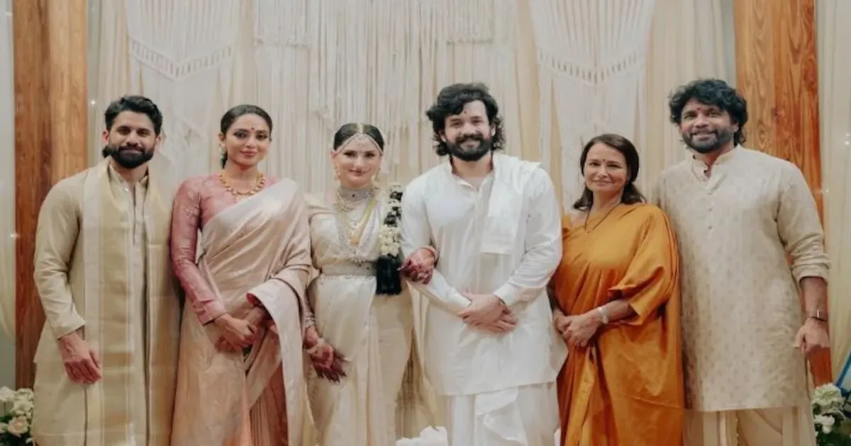 மகன் அகில் அக்கினேனி கல்யாணம்.. மகிழ்ச்சியில் அமலா.. வைரல் போஸ்ட்..!