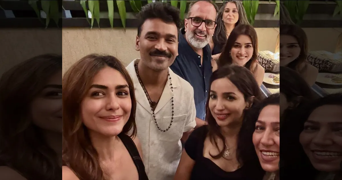 cinema-dhanush-spotted-partying-with-kriti-sanon-mrunal