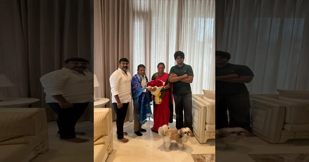 ஆட்டத்தை ஆரம்பித்த விஜய்... தெலங்கானா முன்னாள் முதல்வர் மகளுடன் ஜோதிடர் ராதன் பண்டிட் சந்திப்பு... பரபரக்கும் அரசியல் கணக்கு...!