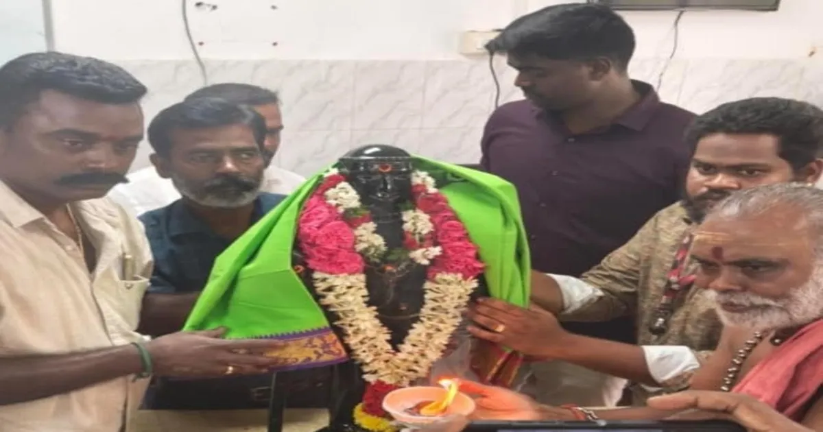 மதுராந்தகம் அருகே மரகத சிலை கொள்ளை வழக்கு: தனிப்படை போலீசாரின் மின்னல் வேக நடவடிக்கையால் சிலை மீட்பு!