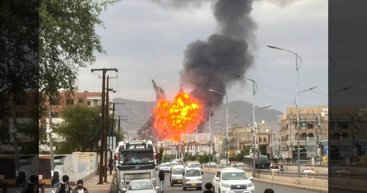 Israel-Houthi Conflict Escalates: 35 Killed in Airstrikes on Yemen’s Sanaa